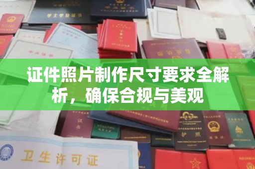 宁夏证件照片制作尺寸要求全解析，确保合规与美观